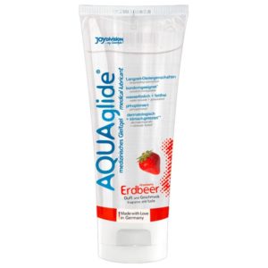 Gleitgel »AQUAglide Erdbeer«