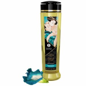 „Erotic Massage Oil“ aus 100% kaltgepressten natürlichen Ölen